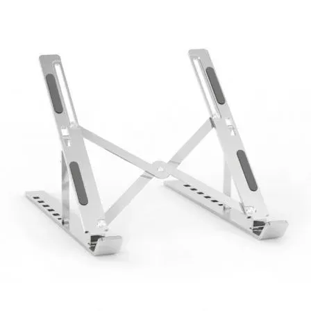 Soporte Sobremesa Ajustable para Portatil-tablet Plata Aisens Lps2m-173