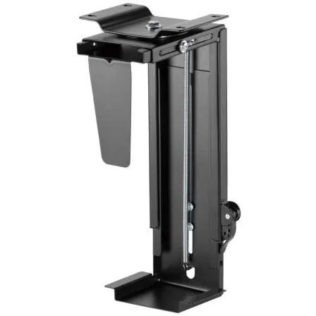 Soporte CPU Gira Altura REG Debajo Escritorio CON Mango Bloqueo Aisens Mpc03-201