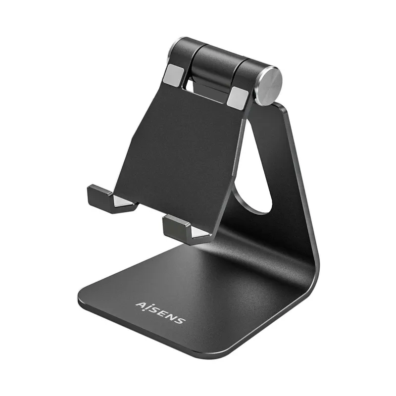 Soporte Tablet Smartphone Sobremesa M Ajustable (1 Pivote) Aisens Negro Ms1pm-084 - foto 2