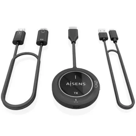HDMI Inalambrico 1080P 30M Negro Aisens Aswl-h2k30m002-bk