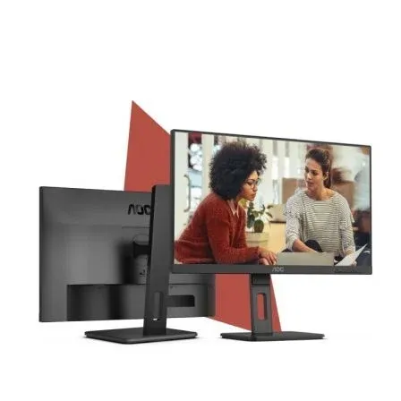 Monitor AOC 24E3QAF 23.8"/ Full HD/ Multimedia/ Regulable en altura/ Negro - foto 2