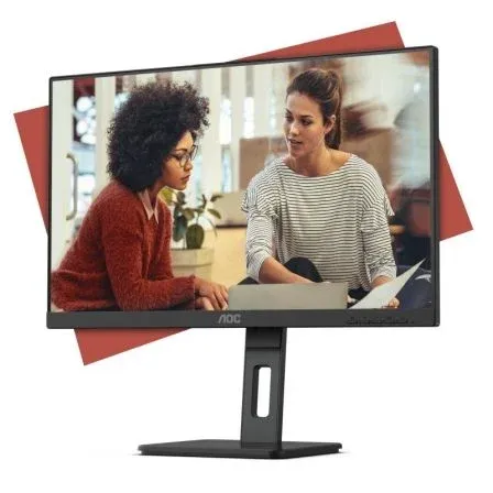 Monitor AOC 24E3QAF 23.8"/ Full HD/ Multimedia/ Regulable en altura/ Negro - foto 3