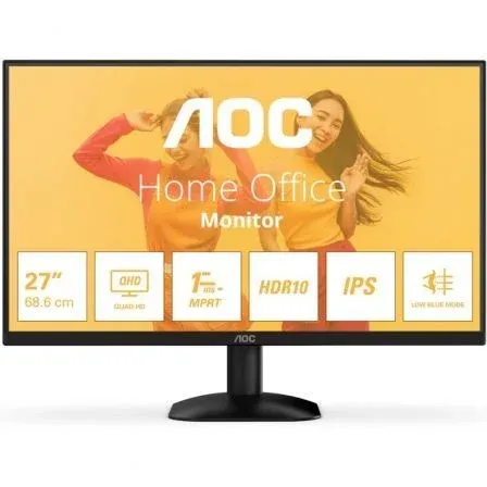 MONITOR 27 AOC Q27B35E IPS QHD 256X1440 75Hz HDMI DP NEGRO