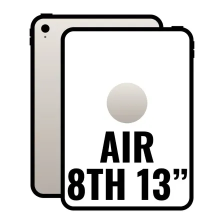 Apple iPad Air 13" 8th Wi-Fi/ M4/ 1TB/ Blanco Estrella