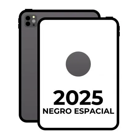 Apple iPad Pro 11" 2025 6th WiFi/ M5/ 512GB/ Negro Espacial