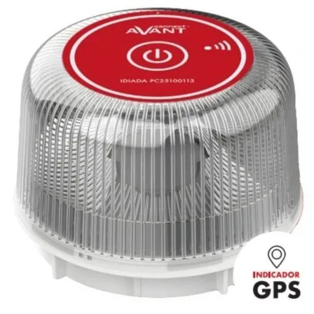 Luz baliza de emergencia para coche Avant V16 Connected AV1201/ Homologada/ Base Imantada/ Geolocalizable/ Funciona a Pilas - foto 2