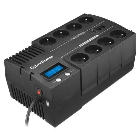 SAI Cyberpower Br700 700420 VAW Line Interactive AVR 8XSCHUKO LCD Br700elcd