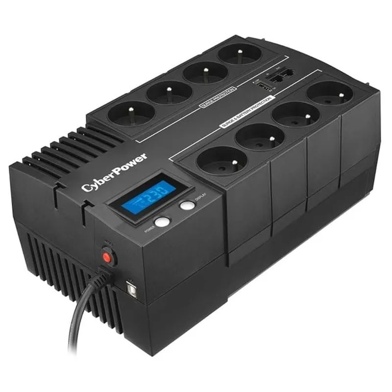 SAI Cyberpower Br700 700420 VAW Line Interactive AVR 8XSCHUKO LCD Br700elcd - foto 2