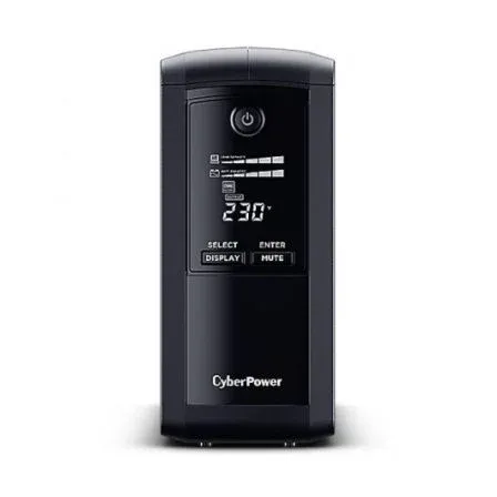 SAI Línea Interactiva Cyberpower VP1000ELCD/ 1000VA-550W/ 4 Salidas/ Formato Torre - foto 2