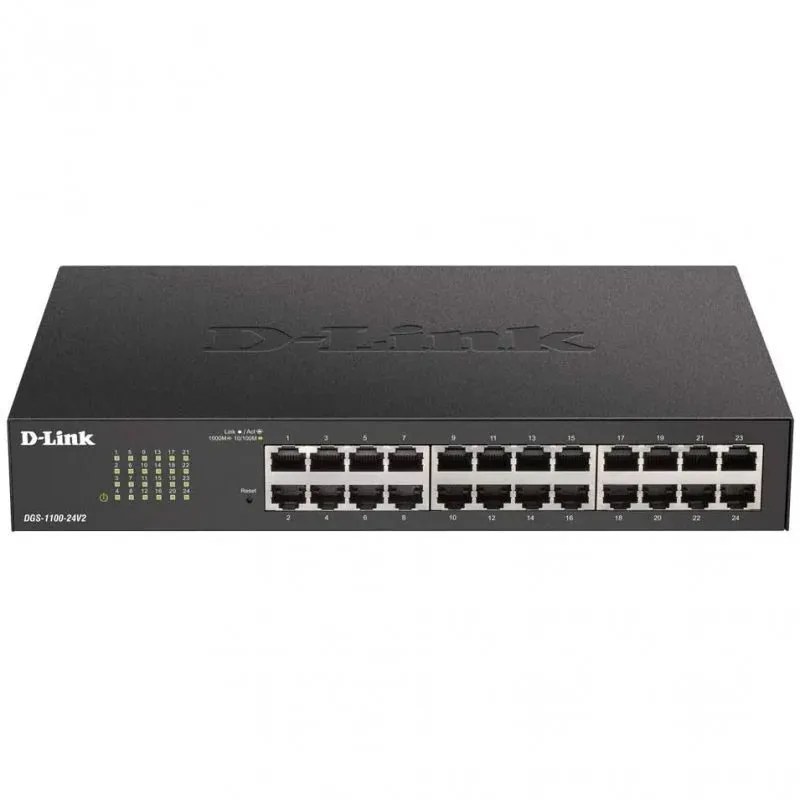 Switch D-link 24P Dgs-1100-24v2/e 10/100/1000 Easysmart - foto 2