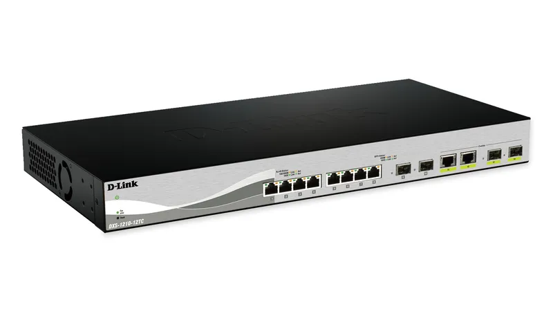 Switch D-link 10P Dxs-1210-12sc/e 10p10g Sfp+ 2p10gbase-t/sfp+ - foto 2
