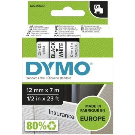 Dym-cinta D1 12x7 Negro-blan