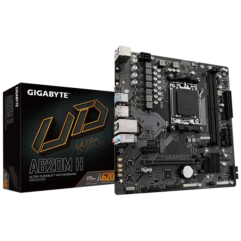 Pb AMD Sam5 Gigabyte A620m H 2ddr5 4sata3 M2 HDMI DP Matx - foto 2