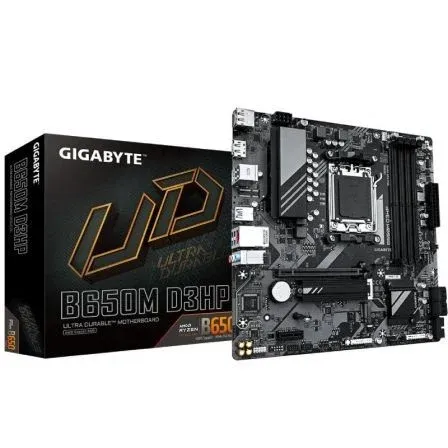 Pb AMD Sam5 Gigabyte B650m D3hp 4ddr5 4sata3 M2 HDMI 2DP Matx