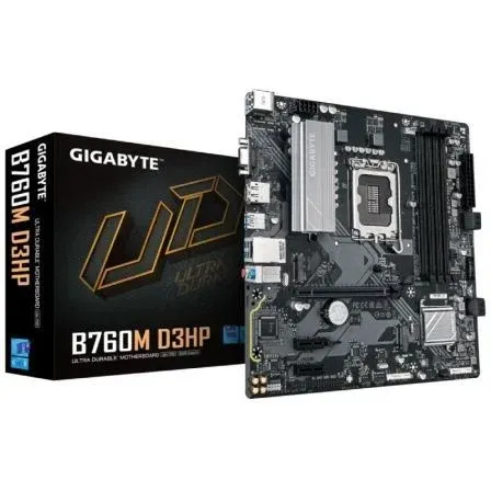 Pb S1700 Gigabyte B760m D3hp G10 4ddr5 Pci4 LAN 2.5 4sata3 2M2 Matx
