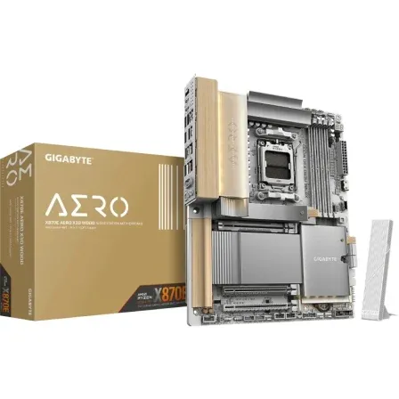 Pb AMD Sam5 Gigabyte X870e Aero X Wood 4drr5 HDMI Pcie5 4sata3 4M2 Usb3.2 ATX