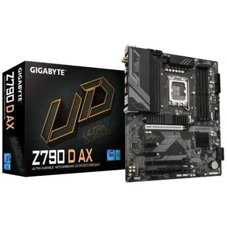 Pb S1700 Gigabyte Z790 D AX G10 4ddr5 Pci5.0 Lan2.5g 6xsata3 3xm2 HDMI DP ATX