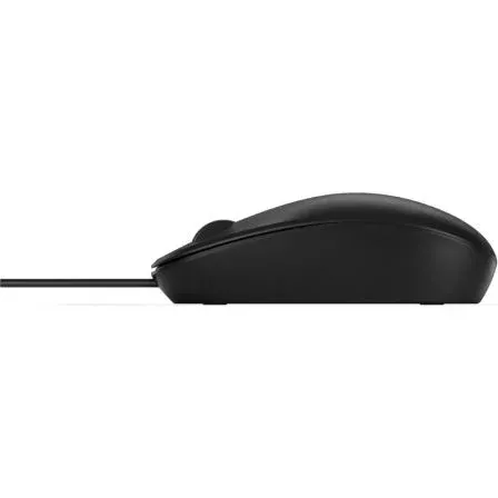 Ratón HP 125/ Hasta 1200 DPI/ Negro/ Formato Bulk - foto 2