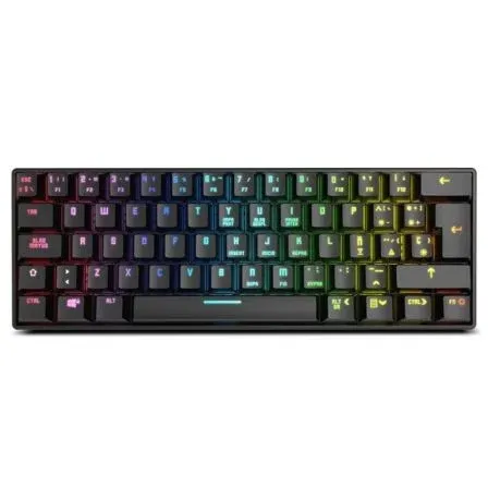 Teclado Krom USB / Bluetooth Kluster 60% RGB Gaming Mecanico