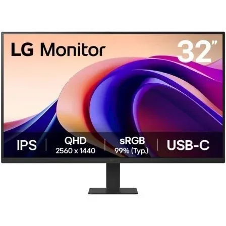 Lg Electronic Monitor 31.5 LG 32u631a-b QHD IPS 100HZ HDMI Tipo-c Negro