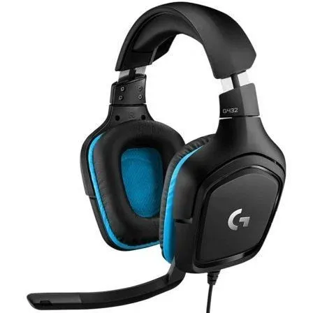 Auricular Logitech G432 Gaming CON Microfono Usb2.0 Negro 981-000770