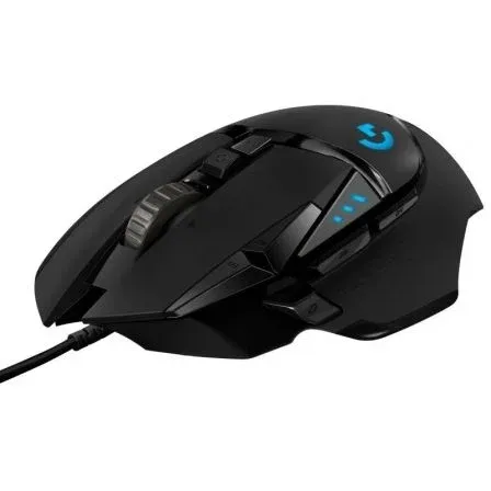 Raton Logitech Gaming G502 Hero Negro 910-005470