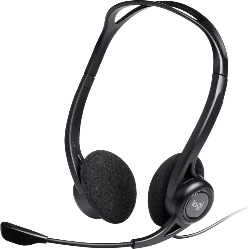 Auricular Logitech Headset PC 960 USB Negro 981-000100 - foto 2