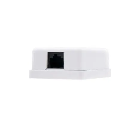 Roseta DE Superficie para RJ45 Cat.6 UTP 1 Toma Blanconanocable 10.21.1501
