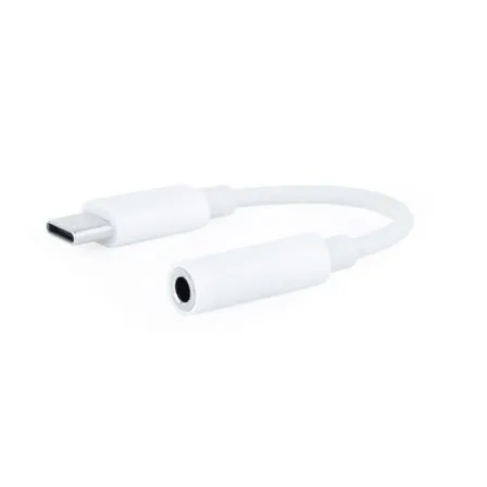 Cable Adaptador DE Usb-c A Jack 3.5 Blanco Nanocable 10.24.1205-w