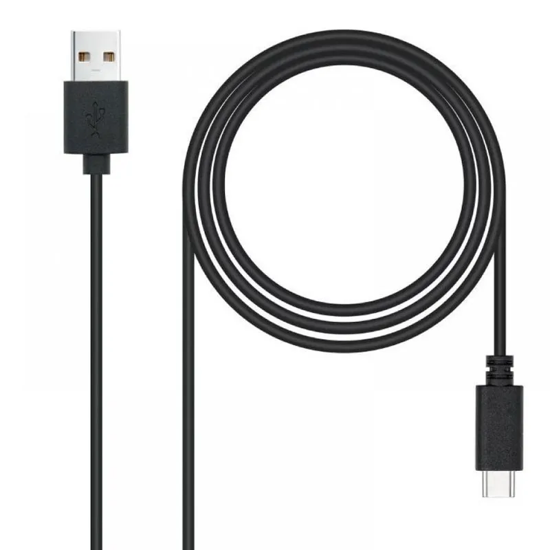 Cable USB 2.0 3A Tipo Usb-c/m-a/m Negro 3.0 M Nanocable 10.01.2103 - foto 2
