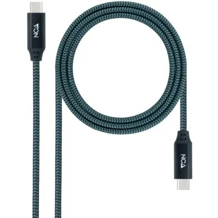 CABLE USB 3.2 GEN2x2 100W 4K-60Hz USB-C M/M 2 M NANOCABLE 10.01.4302-COMB