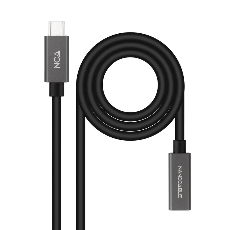 CABLE USB 3.2 GEN2x2 60W 4K/60Hz USB-C M/H 2 M NANOCABLE 10.01.4402 - foto 2