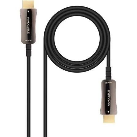 CABLE HDMI V2.1 AOC 8K 60HZ 4K 120HZ 48Gbps 20 M NANOCABLE 10.15.2120