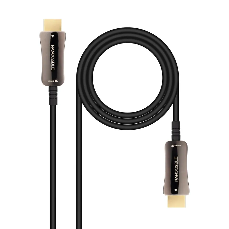 CABLE HDMI V2.1 AOC 8K 60HZ 4K 120HZ 48Gbps 20 M NANOCABLE 10.15.2120 - foto 2