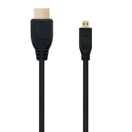 Cable Micro HDMI V1.4 Alta Velocidad HEC Am-dm 1.8 M Nanocable 10.15.3502