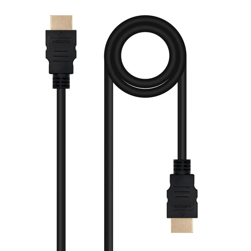 CABLE HDMI V2.0 4K-60HZ 18Gbps NEGRO 3 M NANOCABLE 10.15.3803 - foto 2