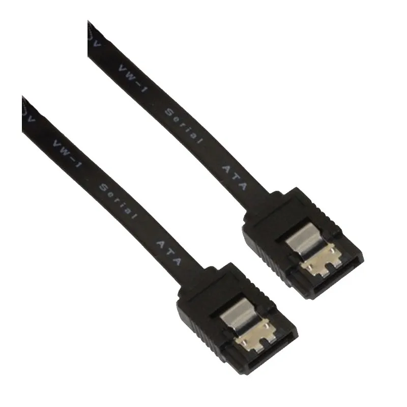 Cable SATA III Datos 6G Anclajes Negro 0.5 M Nanocable 10.18.1001-bk - foto 2