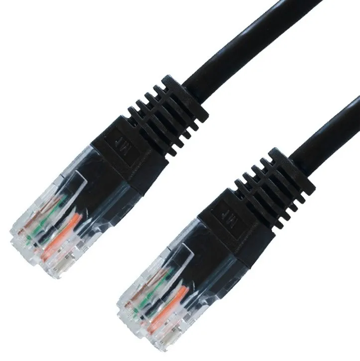 Cable RED Latiguillo RJ45 Cat.6 UTP Awg24 Negro 0.5 M Nanocable 10.20.0400-bk - foto 2