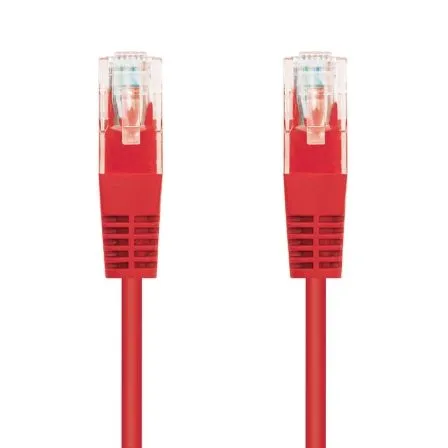 Cable RED Latiguillo RJ45 Cat.6 UTP Awg24 Rojo 2.0 M Nanocable 10.20.0402-r