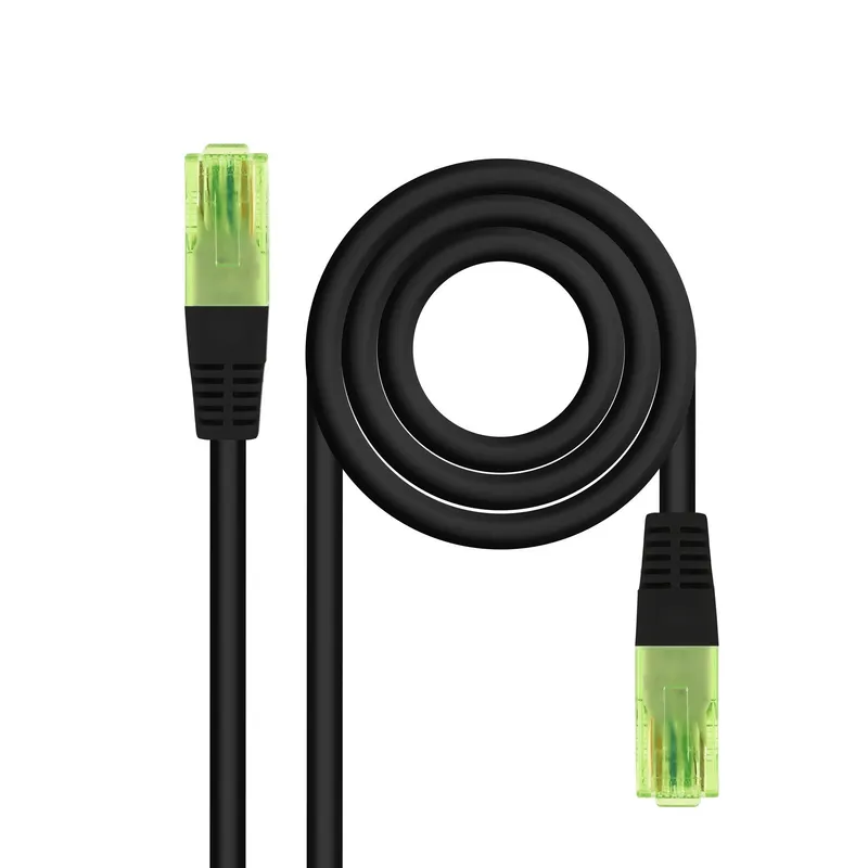Cable RED Cat.6 UTP Awg26 CCA Negro 3 M Nanocable 10.20.1403-bk - foto 2