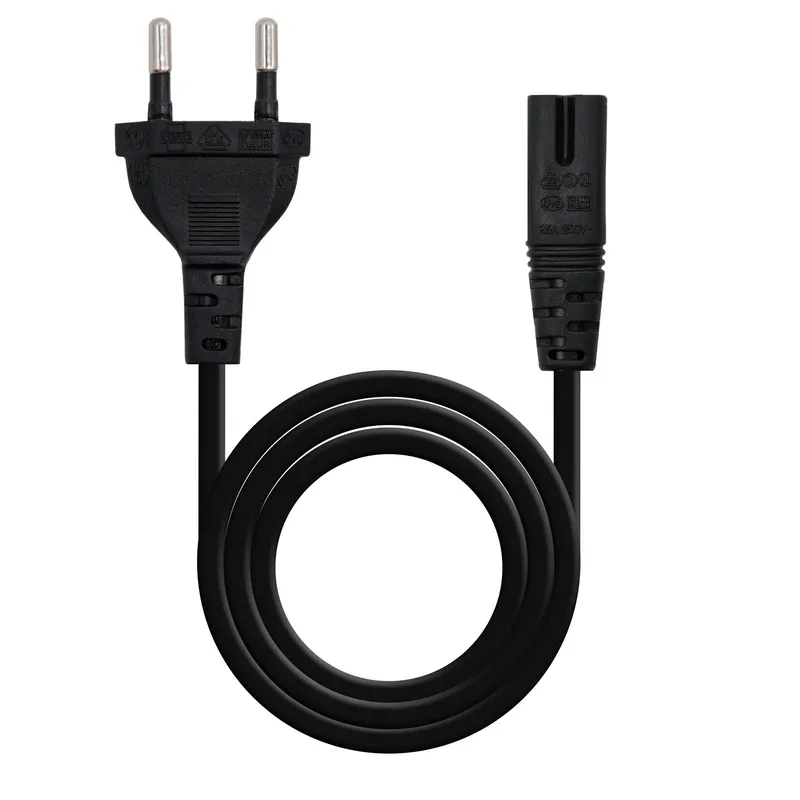 Cable Alimentacion Forma 8 CEE 716m-c7h 2 M Nanocable 10.22.0402-l200 - foto 2