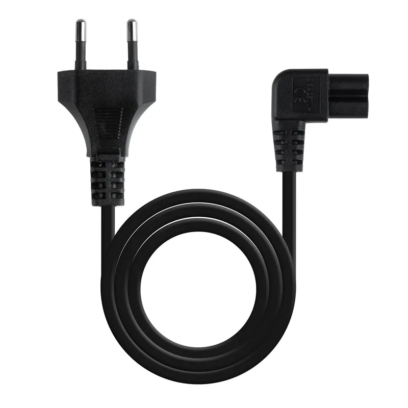 Cable Alimentacion Cee7/16/m-c7/h(acodado) 3M Negro Nanocable 10.22.0503 - foto 2