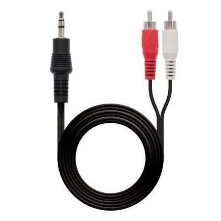 Cable Audio Estereo 3.5m-2xrcam 3.0 M Nanocable 10.24.0303