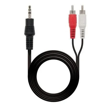 Cable Audio Estereo 3.5m-2xrcam 5.0 M Nanocable 10.24.0305