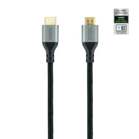 Cable HDMI 2.1 Certificado ULTRA HS M-M Negro 2M Nanocable 10.15.8102