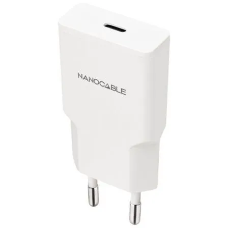 Cargador Usb-c/pd 30W Blanco Nanocable 10.10.2027