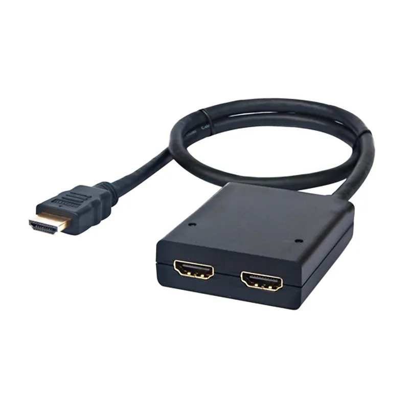HDMI DUPLICADOR V1.3 1X2 Alimentación. Y PIGTAIL 50 CM NANOCABLE 10.25.3502 - foto 2