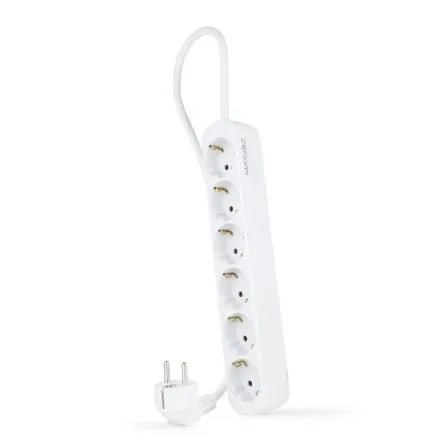 Regleta 6 Tomas 1.4 M Blanca 10.37.0006-ns Nanocable