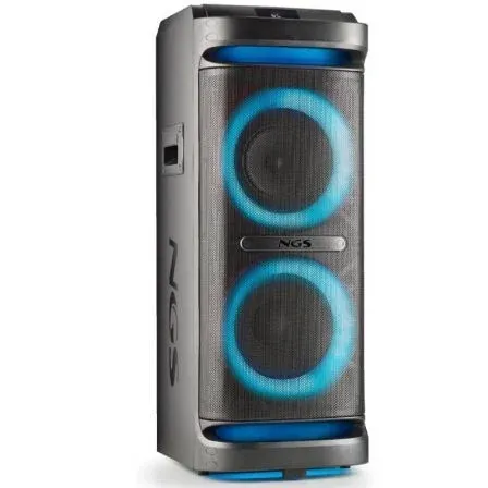 Altavoz NGS DJ 2000W Compatible Wildspace2 Bluetooth USB AUX IN Luces LED