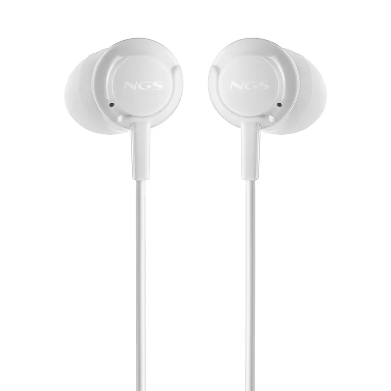 Auricular NGS Crossdrift Intrauditivos Microfono Multifuncion White - foto 2